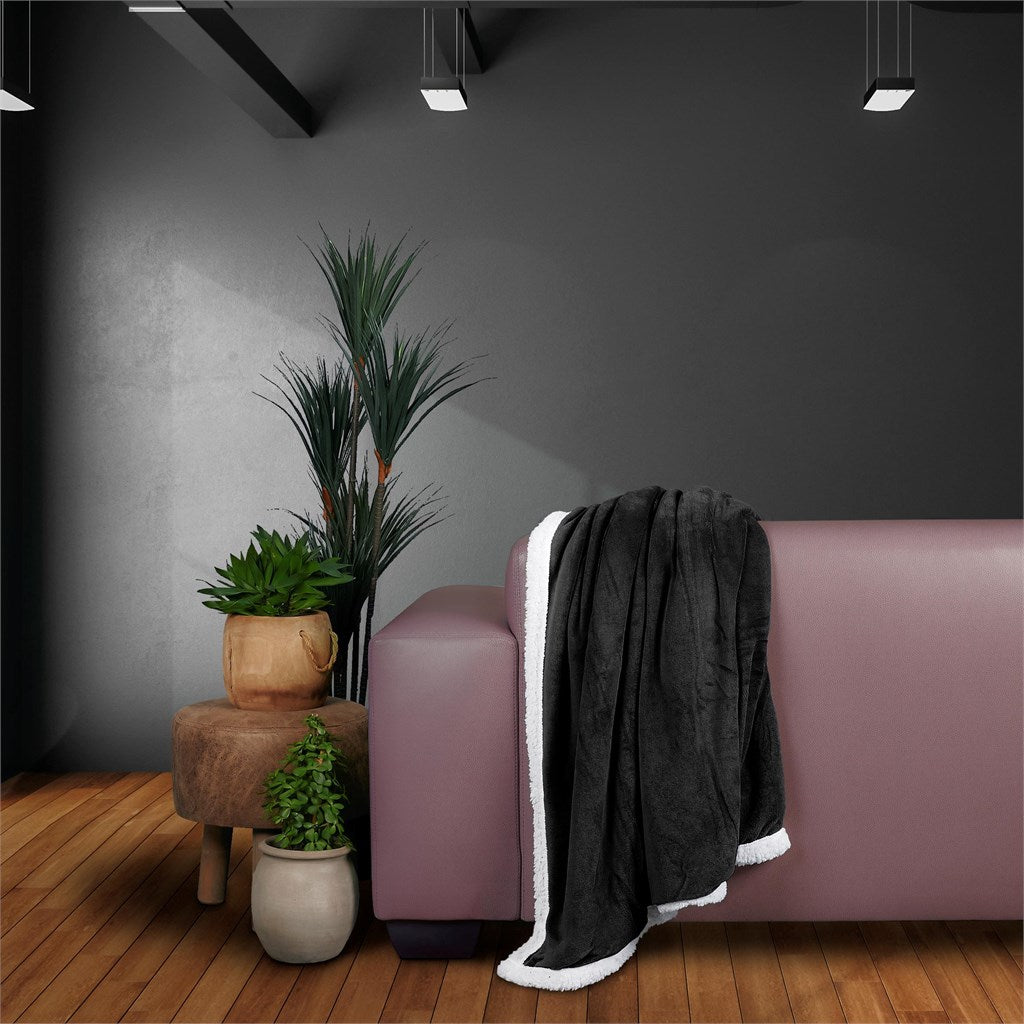 Mckinley Sherpa Fleece Blanket