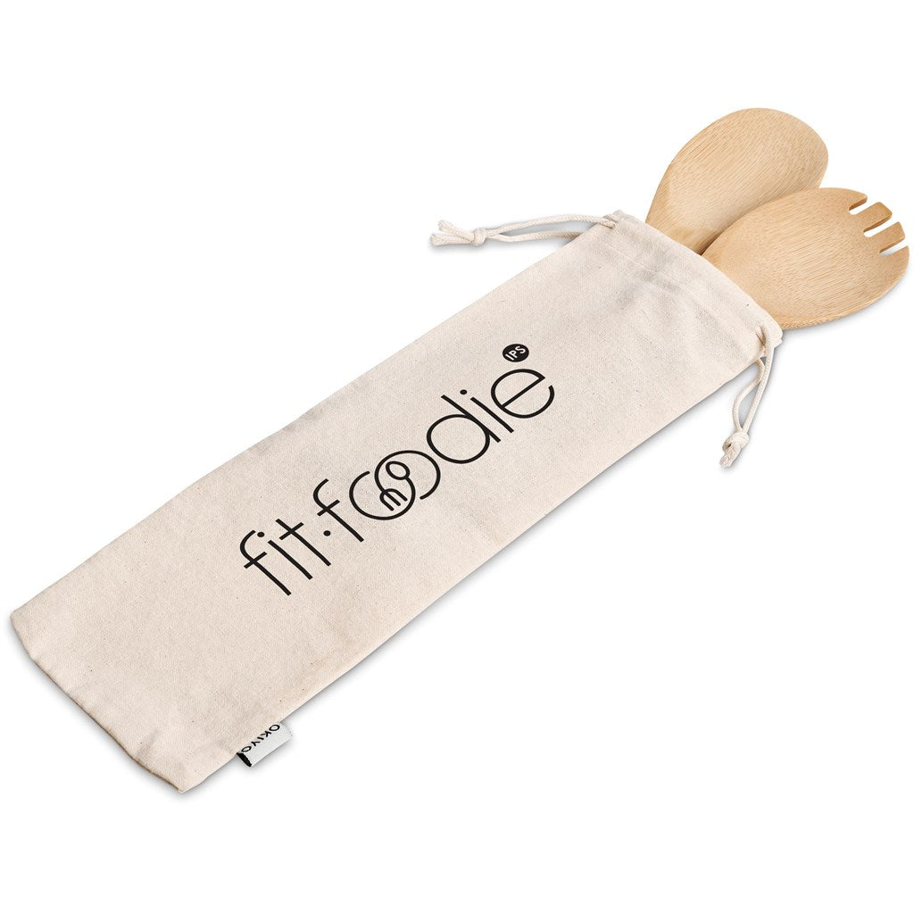 Shinsen Bamboo Salad Servers