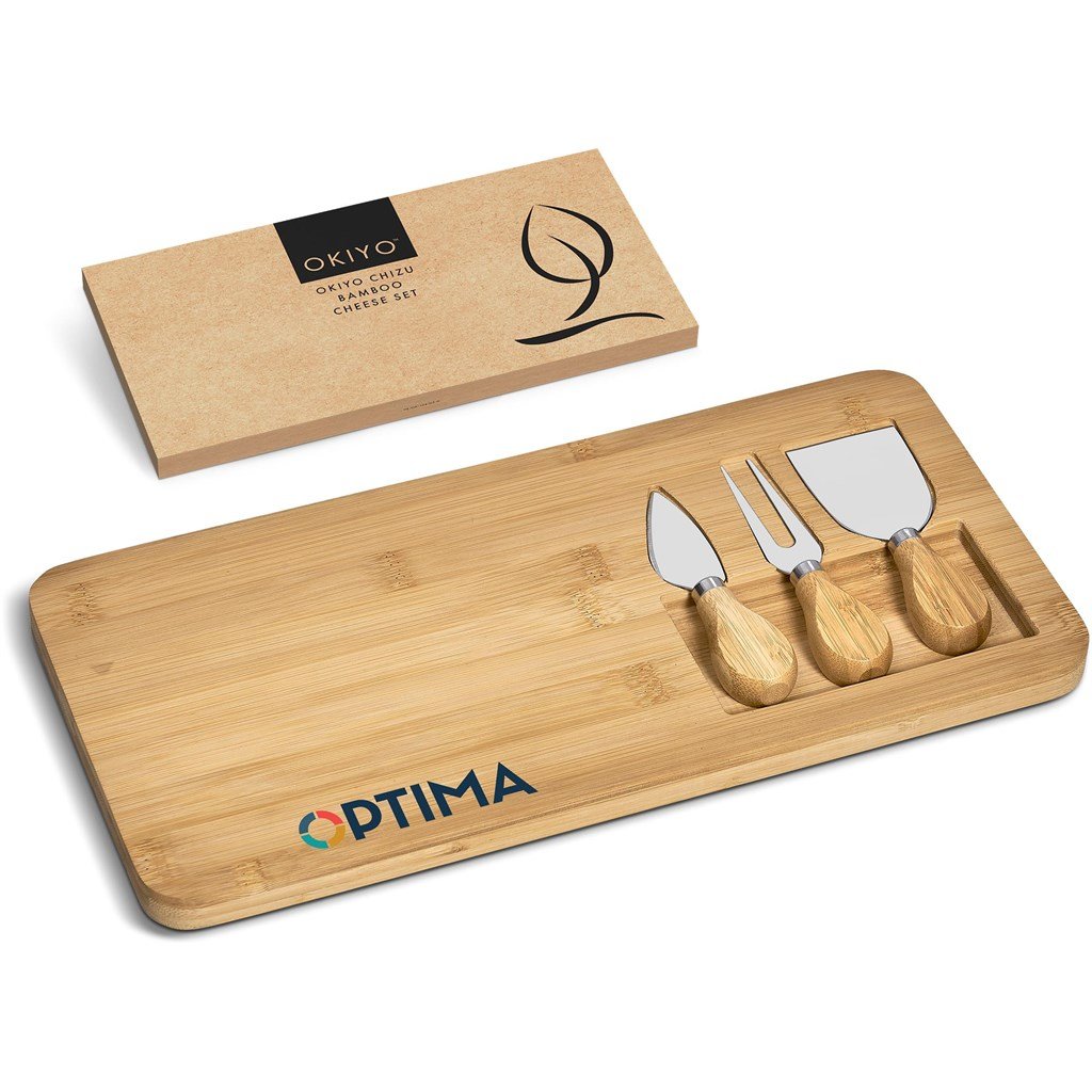 Chizu Bamboo Cheese Board Set