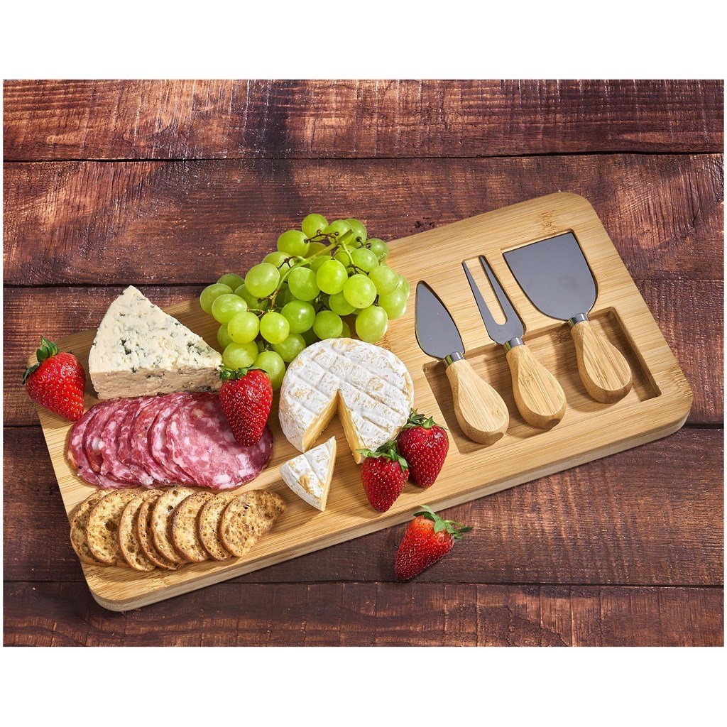 Chizu Bamboo Cheese Board Set