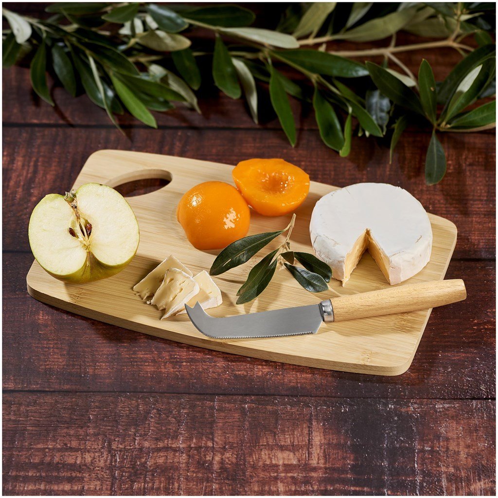 Edamu Bamboo Cheese Board Set