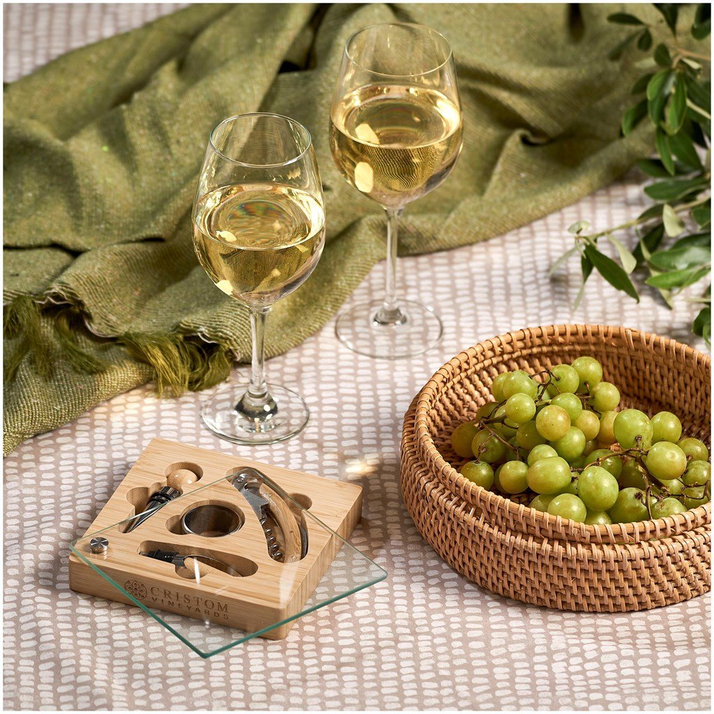 Budonoki Bamboo Wine Accessories set