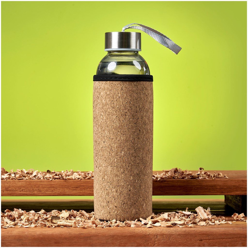 Kork  Glass Water Bottle - 500ml