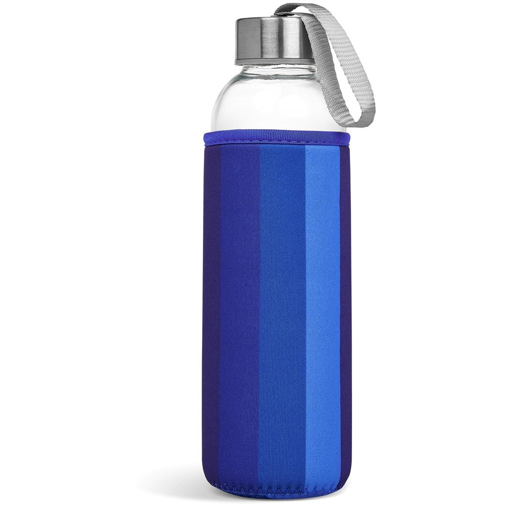 Quirky Glass Water Bottle - 500ml