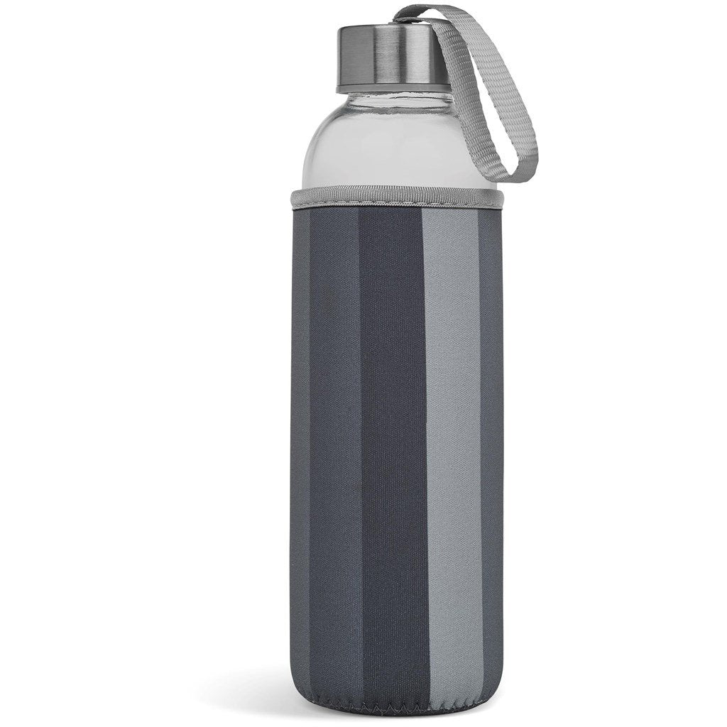 Quirky Glass Water Bottle - 500ml