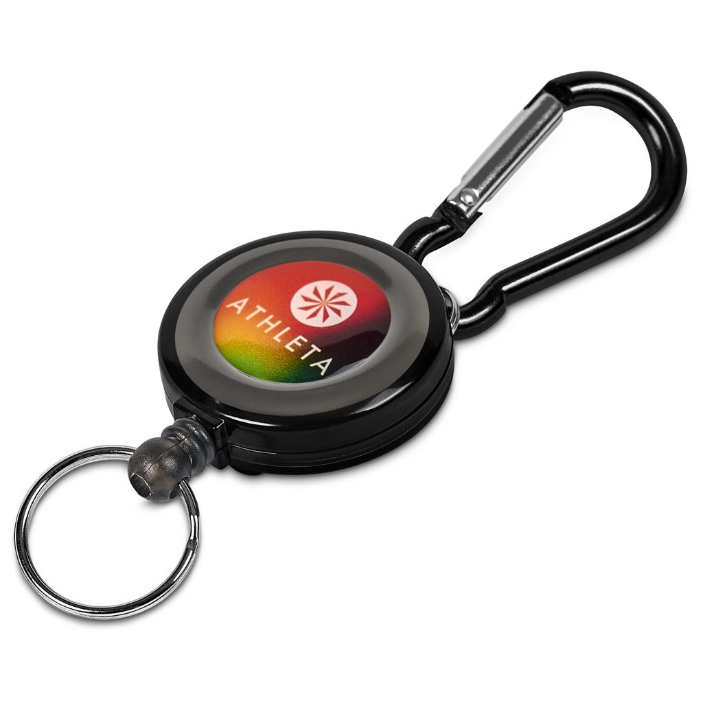 Swipe Retractable Badge Reel with Carabiner