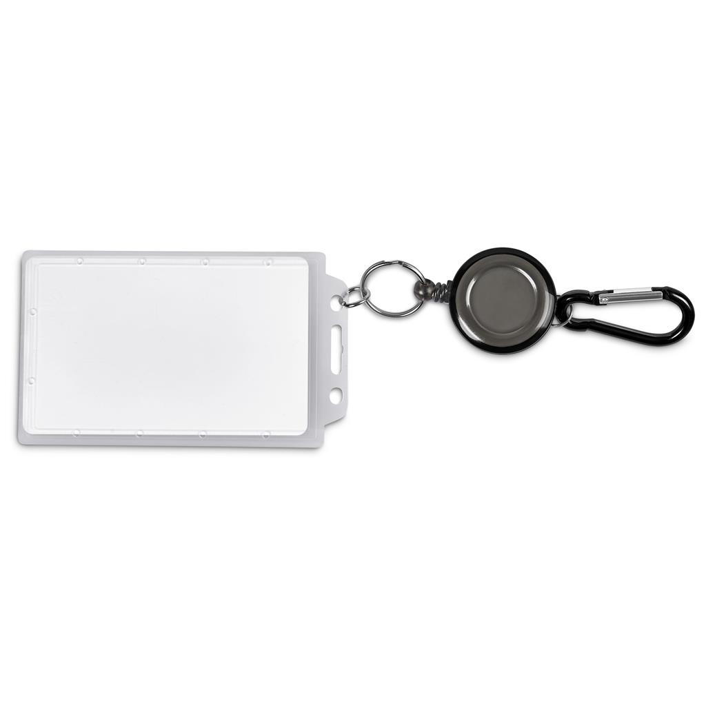 Swipe Retractable Badge Reel with Carabiner