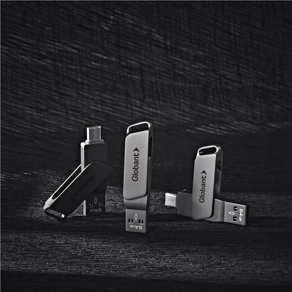 Atraxia Dual Flash Drive – 64GB