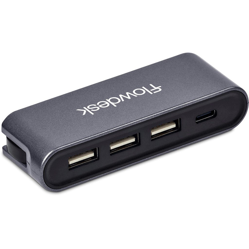 Dubai USB Hub - Gun Metal