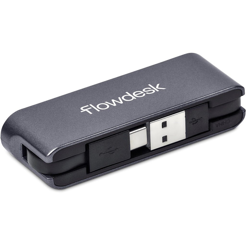 Dubai USB Hub - Gun Metal