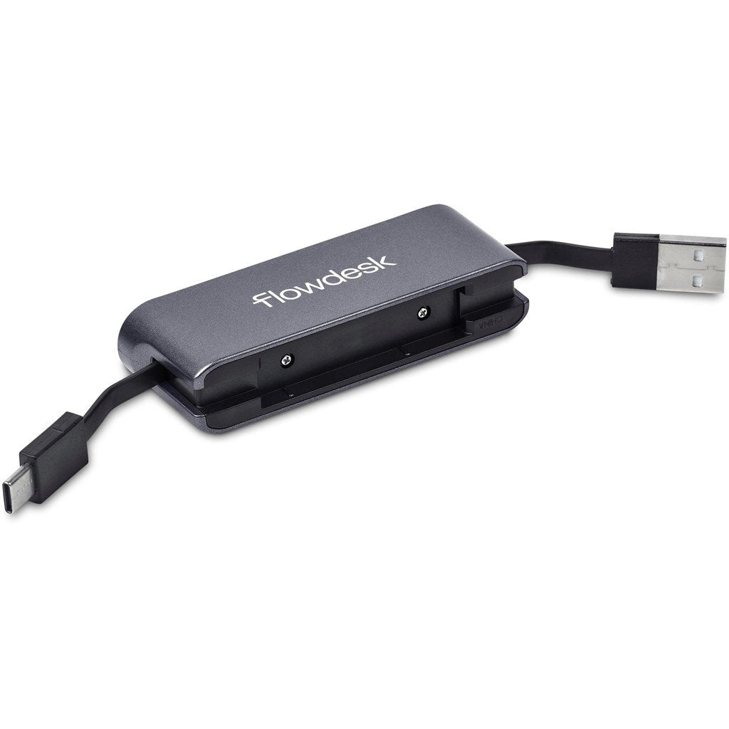 Dubai USB Hub - Gun Metal