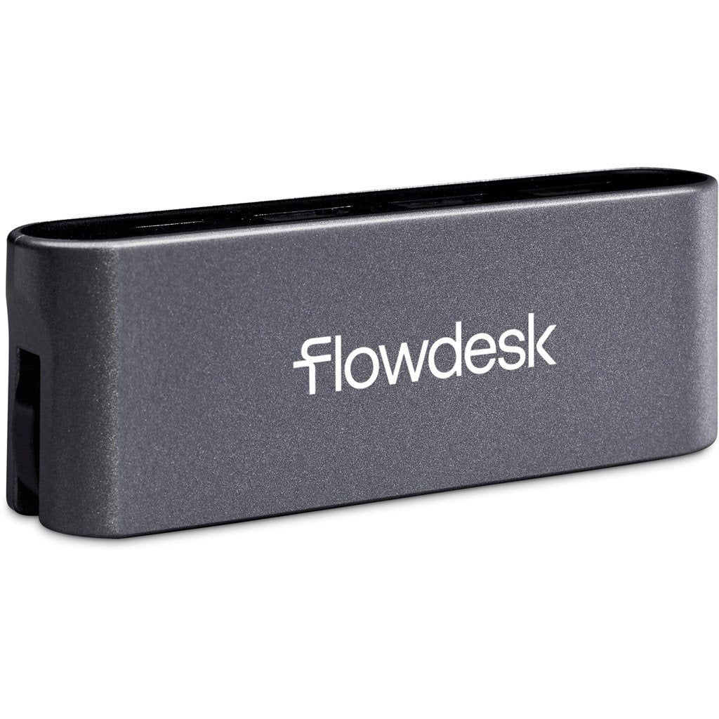 Dubai USB Hub - Gun Metal