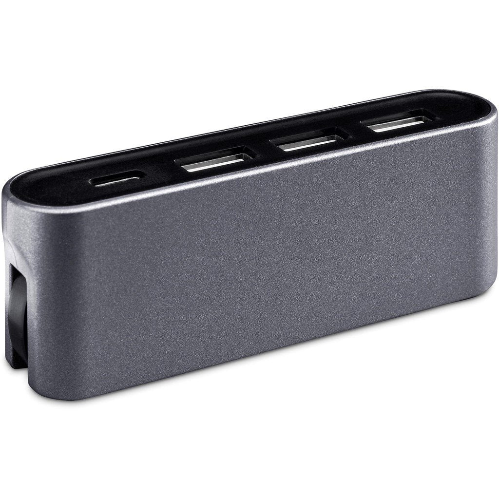 Dubai USB Hub - Gun Metal
