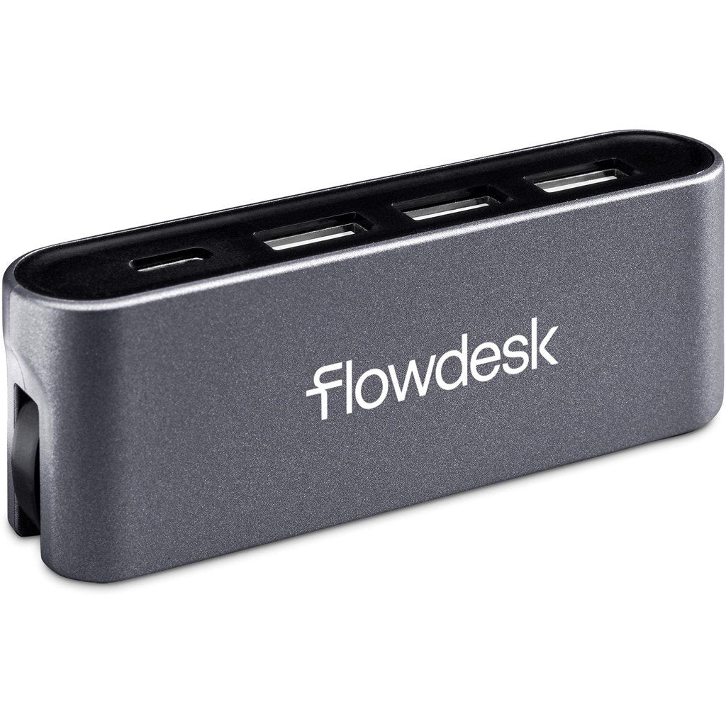 Dubai USB Hub - Gun Metal