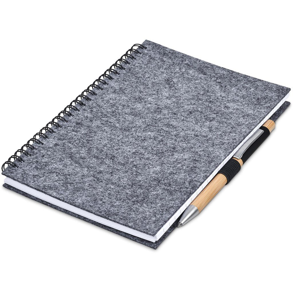 Fuji Recycled PET Felt A5 Spiral Notebook