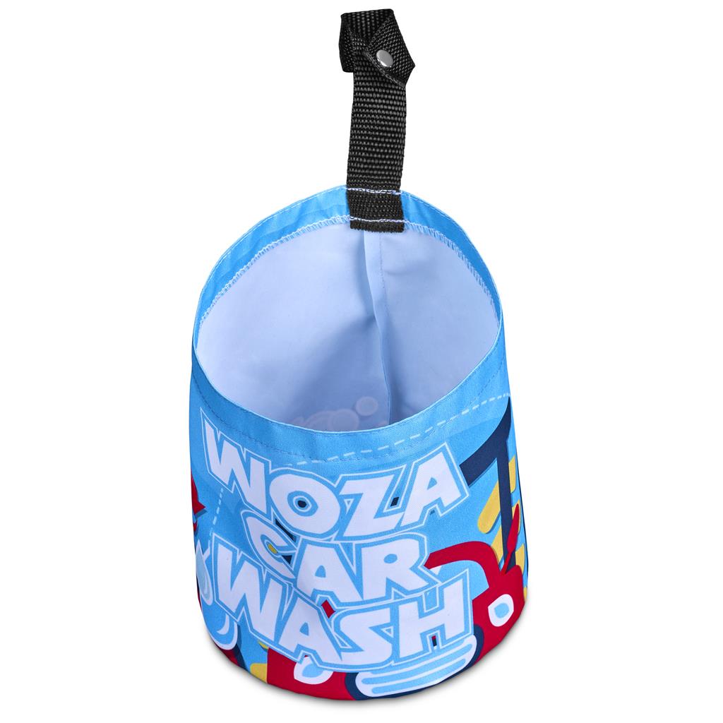 Pre-Printed Sample Custom Auto Polyester Car Refuse Holder
