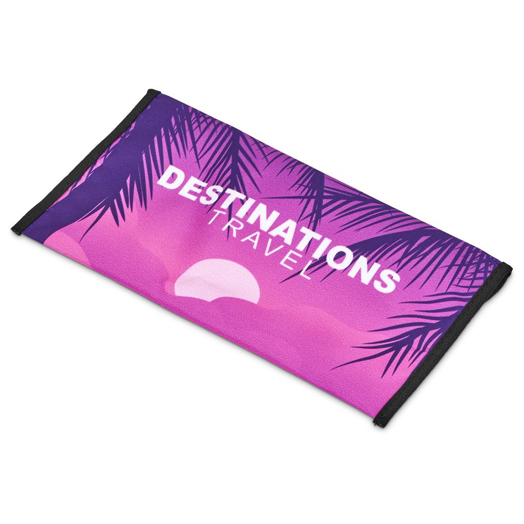 Pre-Printed Sample Custom Flitz Polyester Travel Wallet