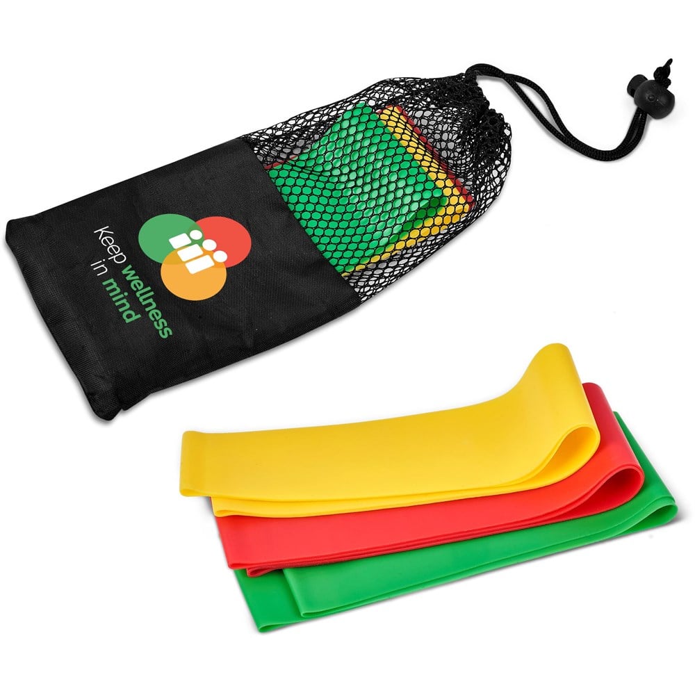 Workout Resistance Bands - Set Of 3