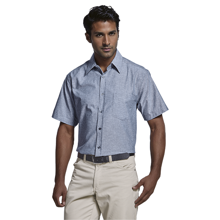 Mens Oxford Lounge Short Sleeve