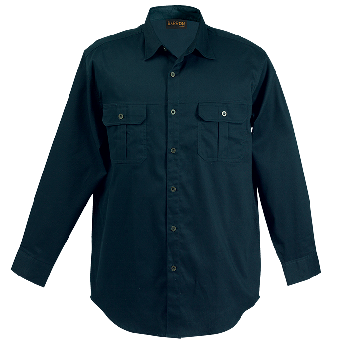 Mens Bush Shirt Long Sleeve