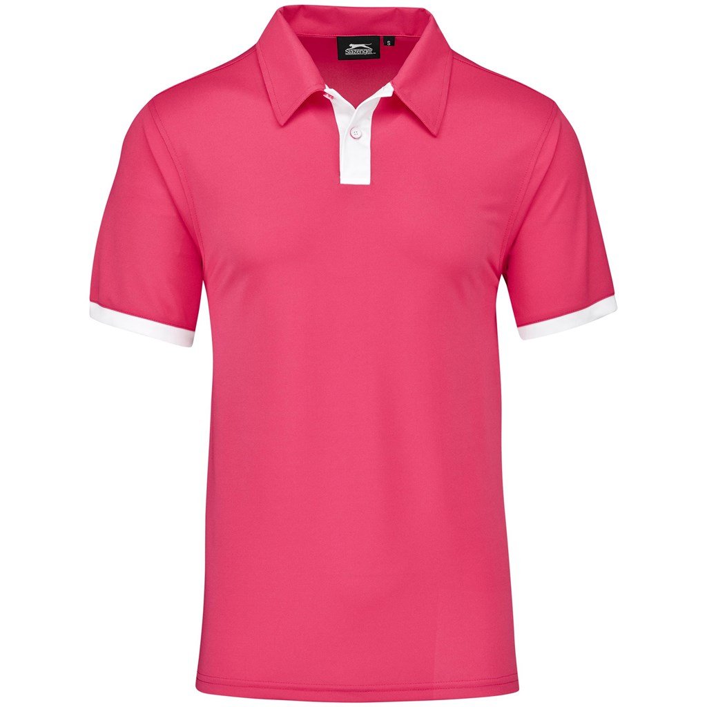 Mens Contest Golf Shirt - Red