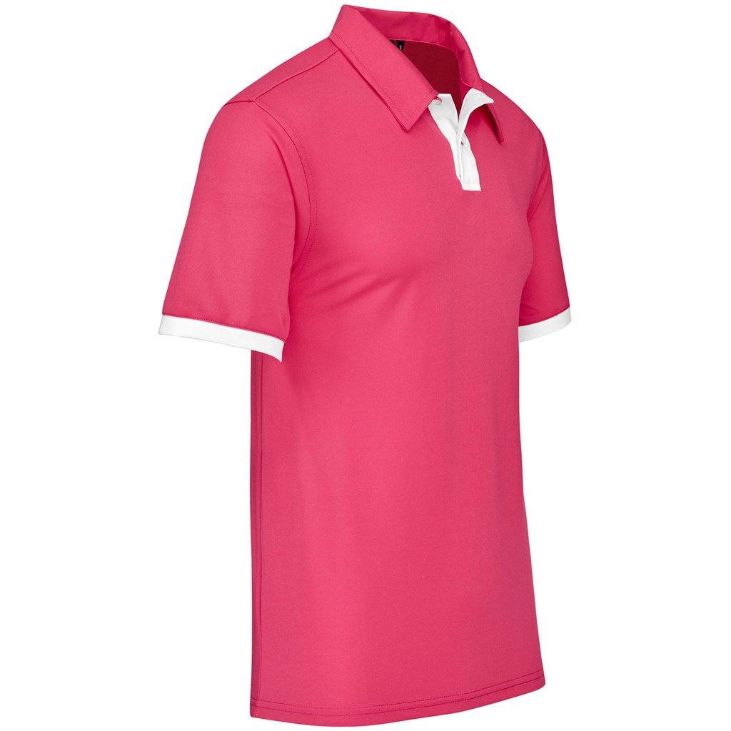 Mens Contest Golf Shirt - Red