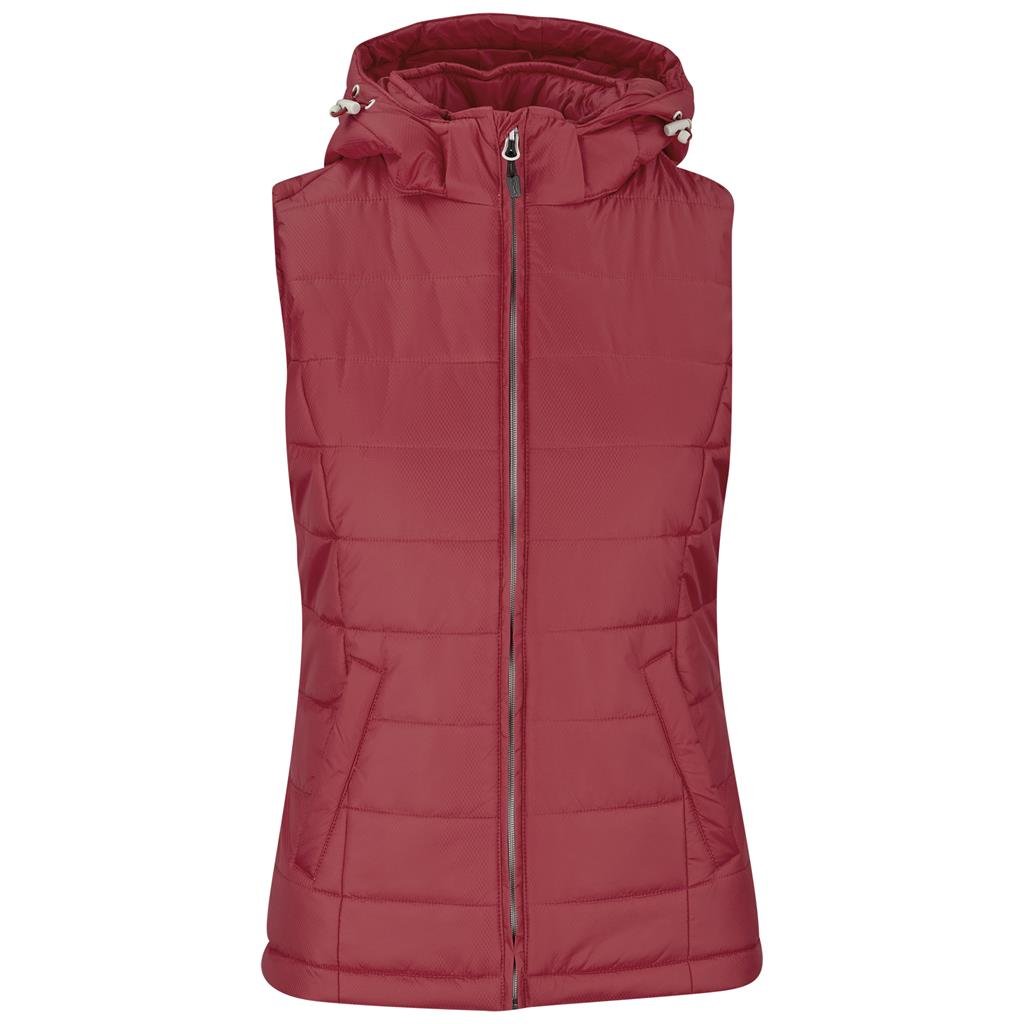 Ladies Evolution Bodywarmer - Red
