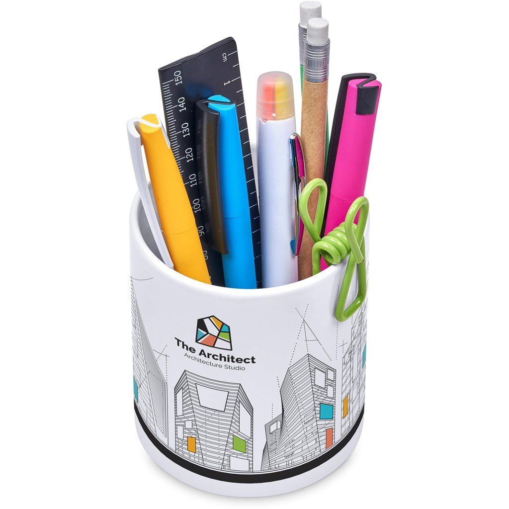 Mural Sublimation Ceramic Stationery Cup