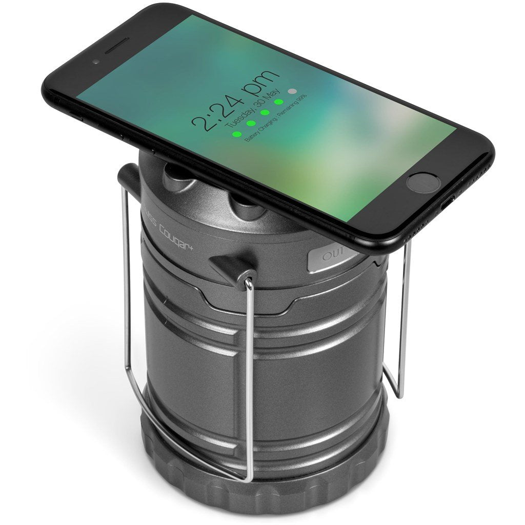 Cape Town Lantern & Wireless Charging Power Bank - 4,000mAh