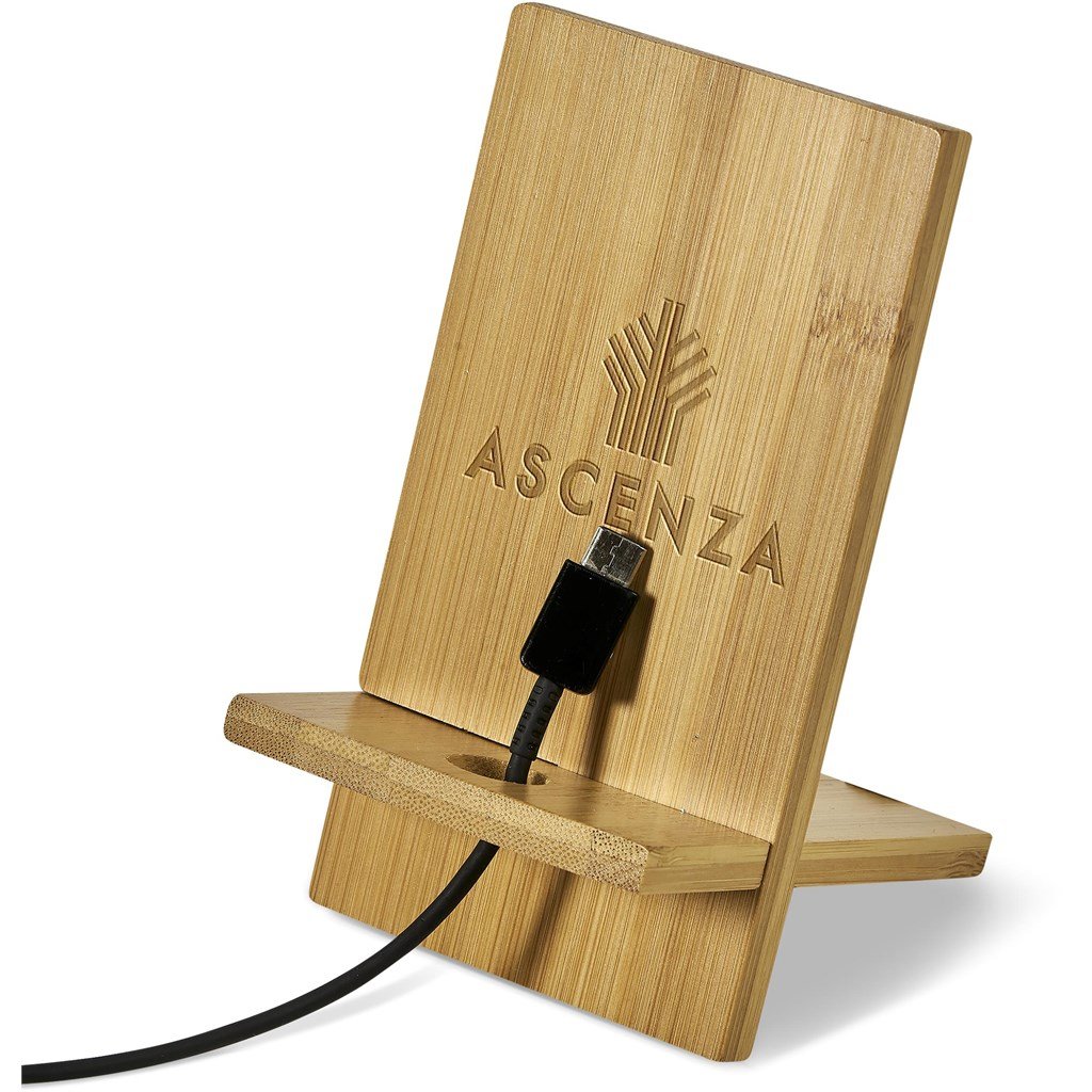Ekslens Bamboo Phone Stand