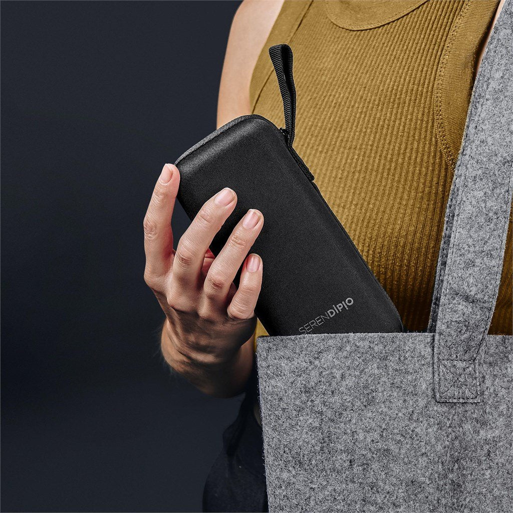 Salem Recycled PET Compact Umbrella with EVA Pouch