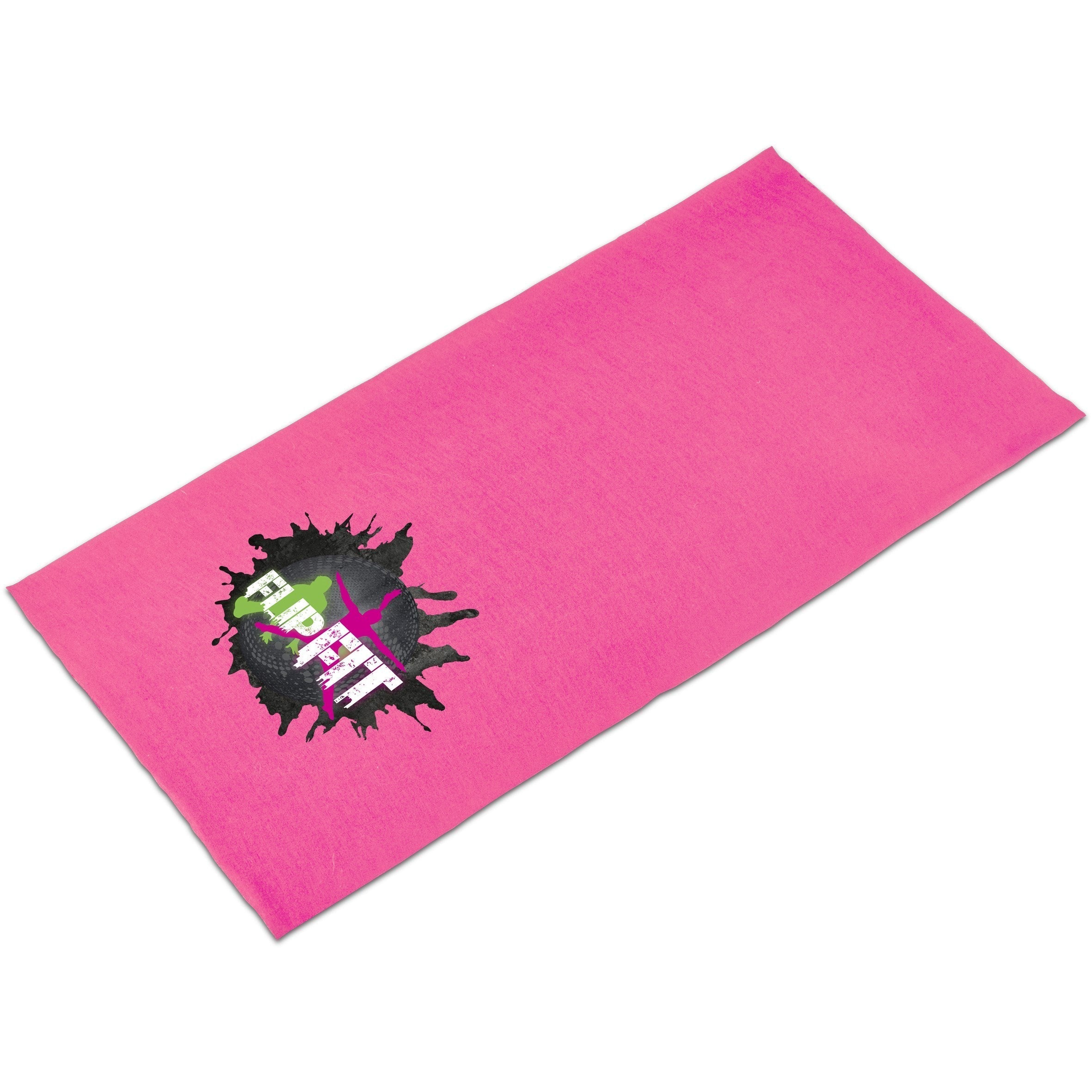 Flexible Tube Bandana-Bandanas-Pink-PI