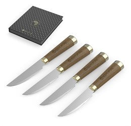 Andy Cartwright Afrique Dusk Steak Knife Set-Gold-GD