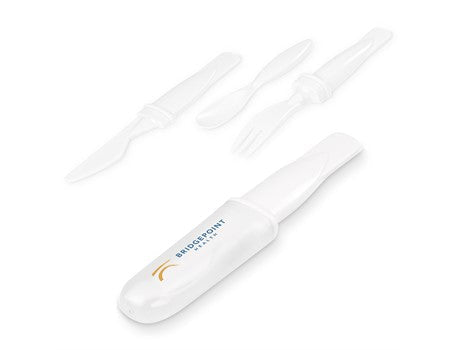 Bon Appetit Cutlery Set-Solid White-SW