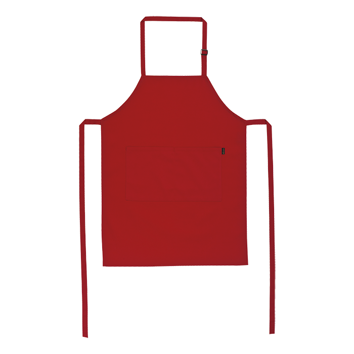 Bib Apron  Red / STD / Regular