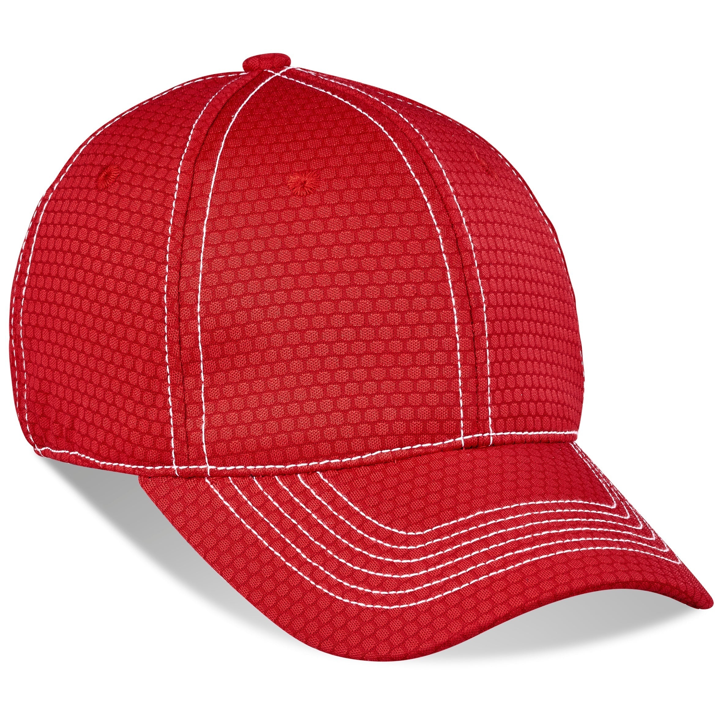 Augusta Cap - 6 Panel-L-Red-R