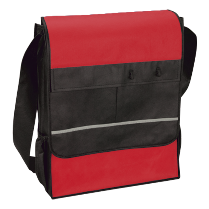 BB0016 - Messenger Bag - Non-Woven Red / STD / Last Buy - 