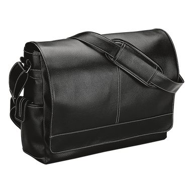 BB0039 - Lichee Computer Messenger Bag Black / STD / Last 