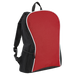 BB0110 - Curve and Arch Design Backpack Red / STD / Regular 