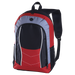 BB0163 - Arrow Design Backpack with Front Flap Red / STD / 