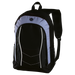 BB0163 - Arrow Design Backpack with Front Flap Black / STD / Regular - Backpacks