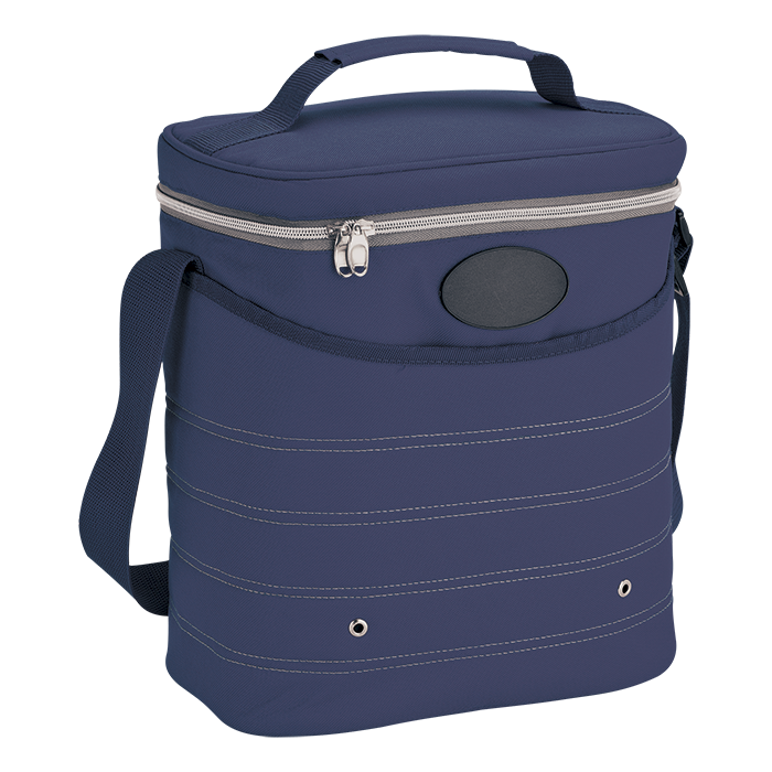 BC0015 - Oval Cooler Bag with Shoulder Strap Navy / STD / 