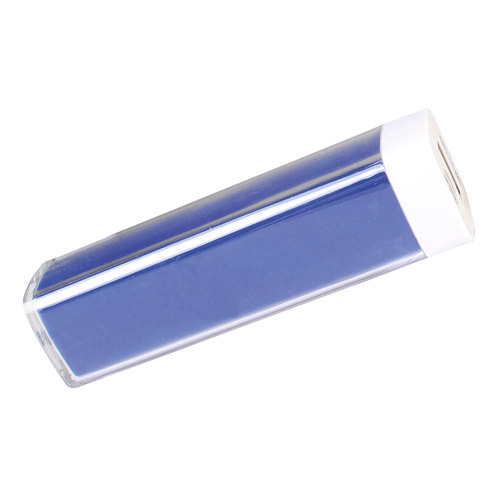 BE0062 - Plastic 2200 mAh Powerbank Blue / STD / Regular - Technology