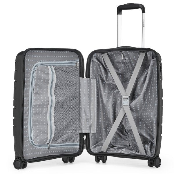 Bedford Set of 3 | Black-Suitcases