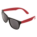 BH0029 - Sunglasses with Fluorescent Sides Red / STD / Regular - Outdoor