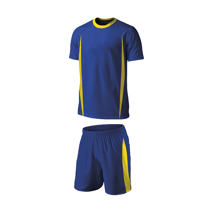 Blade Soccer Single Set Royal/Gold / SML / Last Buy - On Field Apparel