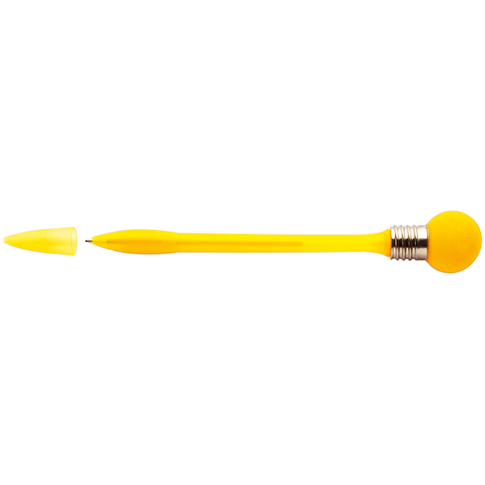 BP1018 - Bright Ideas Ballpoint Pen Yellow / STD / Last Buy 