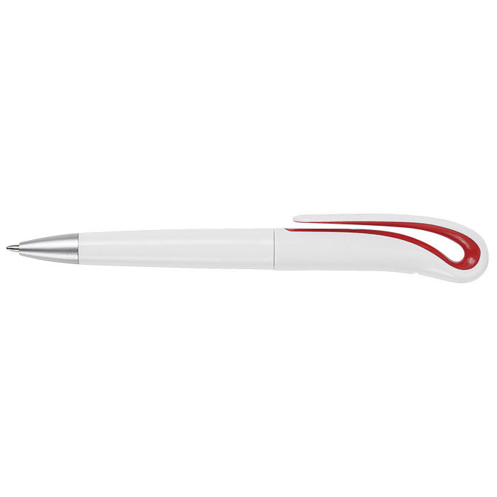 BP2442 - Swan Neck Design Ballpoint Pen Red / STD / Regular - Writing Instruments