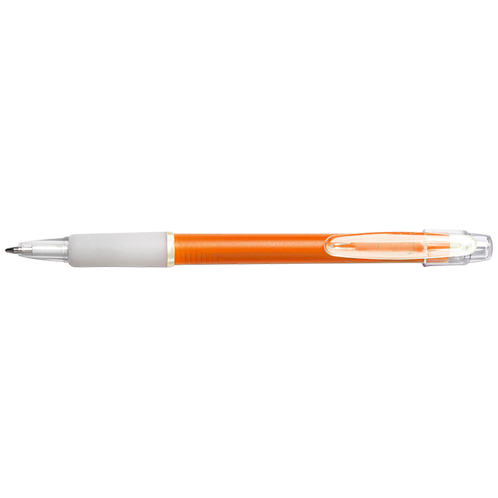 BP3321 - Frosted Plastic Ballpoint Pen Orange / STD / Last 