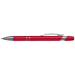 BP3467 - Dual Ring Metallic Ballpoint Pen Red / STD / Last Buy - Writing Instruments